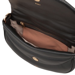 DUDU Borsa a Tracolla Spalla Donna in Pelle Trapuntata, Borsetta Piccola Elegante Imbottita con Patta, Spallina e Tracolla Removibili - Img 6