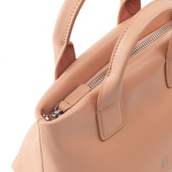 DUDU Borsa Donna Piccola a Tracolla in Vera Pelle, Borsa Mini Bag da Sera Elegante, 22 x 13 cm, Doppi Manici, Tracolla a Catena, Chiusura Zip - Img 3
