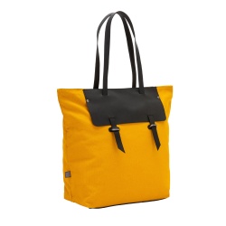 DUDU Borsa Tote Shopper da Donna in Pelle e Canvas Bicolore Shopping Bag Grande con Chiusura a Cerniera - Img 3
