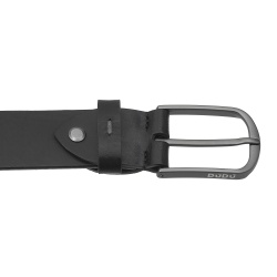 DUDU Cintura da Uomo in Pelle Cuoio Vegetale, Made in Italy, H 35mm, Cintura Morbida e Resistente di Alta Qualità - Img 3