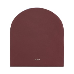 DUDU Fermalibri Decorativo di Design, Reggilibri Rivestito in Vera Pelle Colorata, per Mensole Casa e Scrivania Ufficio - Img 2