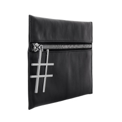 DUDU Pochette Donna Elegante in Pelle con Cerniera Zip Porta Trucchi Cellulare - Img 3