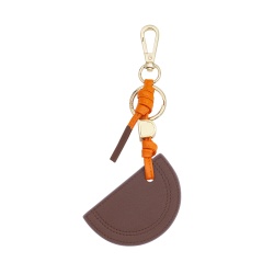 DUDU Portachiavi in Pelle con Anguria, Portachiavi Simpatico Colorato, con Anello e Moschettone, Portachiavi di Design - Img 2