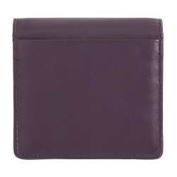 DUDU Portafoglio Donna Piccolo in Pelle Schermato RFID Colorato Ultra Compatto con Zip Interna e 8 Porta Carte Tessere - Img 3