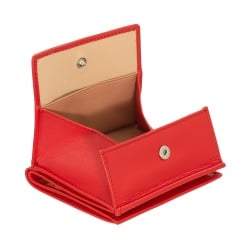 DUDU Portafoglio RFID di pelle multicolore porta carte e monete - Img 4