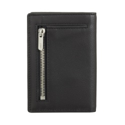 DUDU Portafoglio Uomo in Pelle Piccolo, Portafoglio Uomo Slim Compatto con Porta Carte di Credito, Porta Banconote Contanti, Zip Portamonete, con Protezione RFID - Img 3