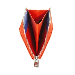 DUDU Portafoglio Uomo Piccolo con Zip, Portafoglio RFID in Pelle Colorato, Porta Carte di Credito, Design Compatto Tascabile - Img 4