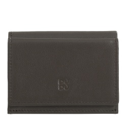DUDU Portafoglio Uomo Piccolo in Pelle, Portafogli Donna, Design Compatto con Portamonete Porta Banconote e Carte - Img 2