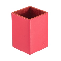 DUDU Set da Scrivania in Pelle per Ufficio 4 pz con Svuotatasche Porta Penne Porta Lettere Porta Block Notes - Img 3
