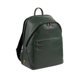 DUDU Zaino in Pelle Uomo Donna Porta PC fino a 15,6” MacBook 16 Pollici, Zaino da Viaggio 20 Litri, Zaino Ufficio Lavoro dal Design Essenziale Elegante - Img 3