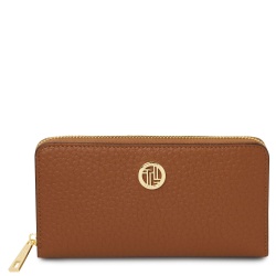 Financier - Esclusivo portafogli in pelle zip around