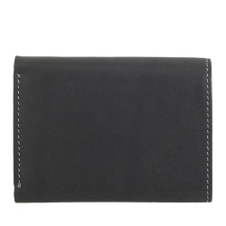 Nuvola Pelle Portafoglio Piccolo in Pelle – Elegante Trifold con Portamonete a Bottone, Scomparti per Carte Tessere e Banconote, Design Classico - Img 3