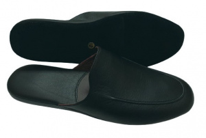 PANTOFOLE UOMO IN PELLE MAGNUS MADE IN ITALY - Img 4