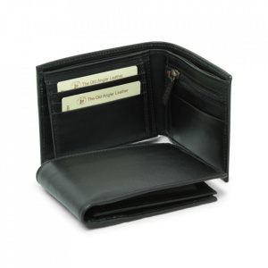 PORTAFOGLIO UOMO IN PELLE CON RFID OLD ANGLER FIRENZE - Img 3