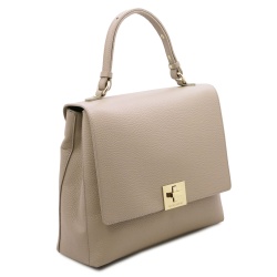 Silene - Borsa a mano in pelle convertibile a zaino - Img 2