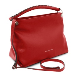 TL Bag - Borsa a spalla in pelle morbida - Img 2