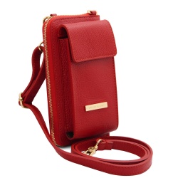 TL Bag - Portafoglio/portacellulare in pelle con tracolla - Img 2