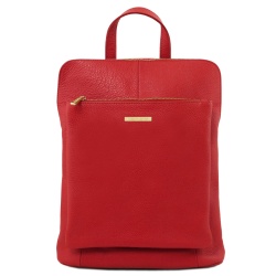 TL Bag - Zaino da donna in pelle morbida