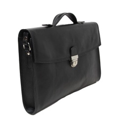 Borsa da uffico in pelle-nero - Img 3