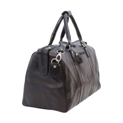Borsa da viaggio in pelle con tracolla 108889NE - Img 4
