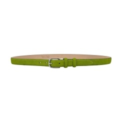 CINTURA DONNA 2,5 CM IN CAMOSCIO ORIONE BELTS ARTIGIANALE MADE IN ITALY - Img 3