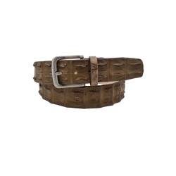 CINTURA UOMO 4 CM IN COCCODRILLO ORIONE BELTS ARTIGIANALE MADE IN ITALY