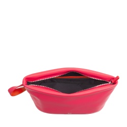 DUDU Beauty Case Donna Uomo in Pelle con Cerniera Zip, Borsa da Toilette Grande Colori Vivaci, Ideale per Viaggi, Palestra, Terme, Interno Idrorepellente - Img 4
