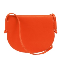 DUDU Borsa a Tracolla Donna Piccola in Pelle, Borsetta Design Sottile Compatta con Chiusura a Bottone, Tracolla Regolabile - Img 2