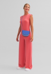 DUDU Borsa a Tracolla Donna Piccola in Pelle, Borsetta Design Sottile Compatta con Chiusura a Bottone, Tracolla Regolabile - Img 5