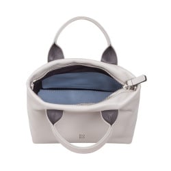 DUDU Borsa Donna Piccola a Tracolla in Vera Pelle, Borsa Mini Bag da Sera Elegante, 22 x 13 cm, Doppi Manici, Tracolla a Catena, Chiusura Zip - Img 5
