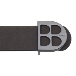 DUDU Cintura Uomo Reversibile in Pelle Liscia e Nabuk Bicolore, Made in Italy, Double Face, con Fibbia Personalizzata - Img 4