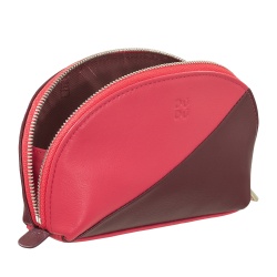 DUDU Mini Pochette per Borsa in Pelle, Astuccio Porta Trucchi da Viaggio, Piccola Trousse con Cerniera da Borsetta, Design Colorato - Img 3