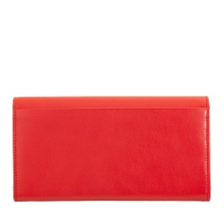 DUDU Portafoglio Donna Grande in Pelle Colorata, Portafoglio Continental, Tasche Porta Carte di Credito, Portamonete con Cerniera - Img 2