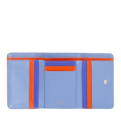 DUDU Portafoglio donna piccolo RFID in pelle multicolore Colorful - Img 3