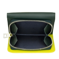 DUDU Portafoglio donna piccolo RFID in pelle multicolore Colorful - Img 4