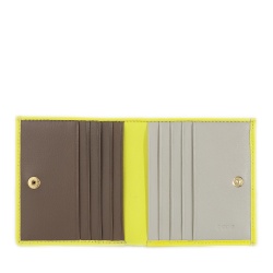 DUDU Portafoglio RFID di pelle multicolore porta carte e monete