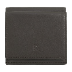DUDU Portafoglio RFID di pelle multicolore porta carte e monete - Img 2