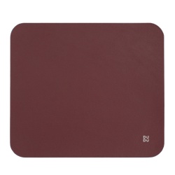 DUDU Tappetino per Mouse Morbido in Pelle, Sottile, di Design, 25x22 cm, Antiscivolo, Mouse Pad da Scrivania, Colorato
