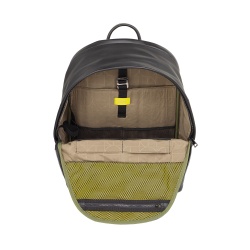 DUDU Zaino in Pelle Uomo Donna Porta PC 15L – Elegante Zaino da Viaggio e Lavoro con Tasca Imbottita per Laptop (fino 13"), Spallacci Regolabili e Design Compatto - Img 4