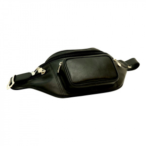 MARSUPIO IN PELLE MODELLO 5 TASCHE OLD ANGLER FIRENZE