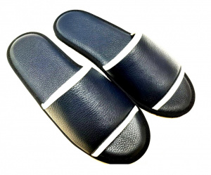 PANTOFOLE CIABATTE UOMO IN PELLE MAGNUS MADE IN ITALY - Img 3