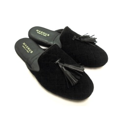PANTOFOLE UOMO IN CAMOSCIO MAGNUS MADE IN ITALY - Img 2