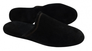 PANTOFOLE UOMO IN CROSTA SCAMOSCIATA MAGNUS MADE IN ITALY - Img 4