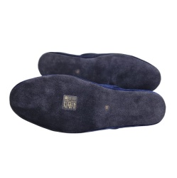 PANTOFOLE UOMO IN VELLUTO MAGNUS MADE IN ITALY - Img 3
