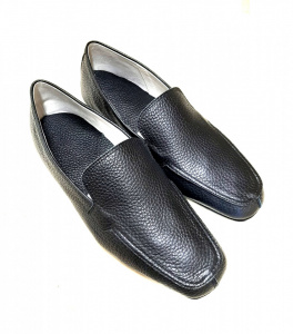 PANTOFOLE UOMO MOCASSINO IN PELLE MAGNUS MADE IN ITALY - Img 3
