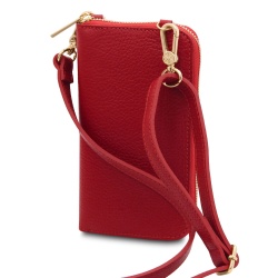TL Bag - Portafoglio/portacellulare in pelle con tracolla - Img 3