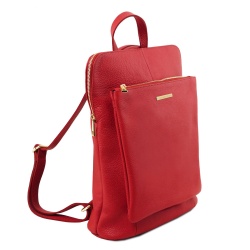 TL Bag - Zaino da donna in pelle morbida - Img 2