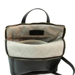 Zaino in pelle - nero - Img 2