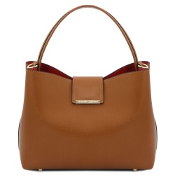 Clio - Borsa secchiello in pelle