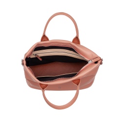 DUDU Borsa Donna a Mano in Pelle con Tracolla, Borsa Media Piccola a Spalla con Cerniera e Tracolla Staccabile, Borsetta Elegante Colorata - Img 4